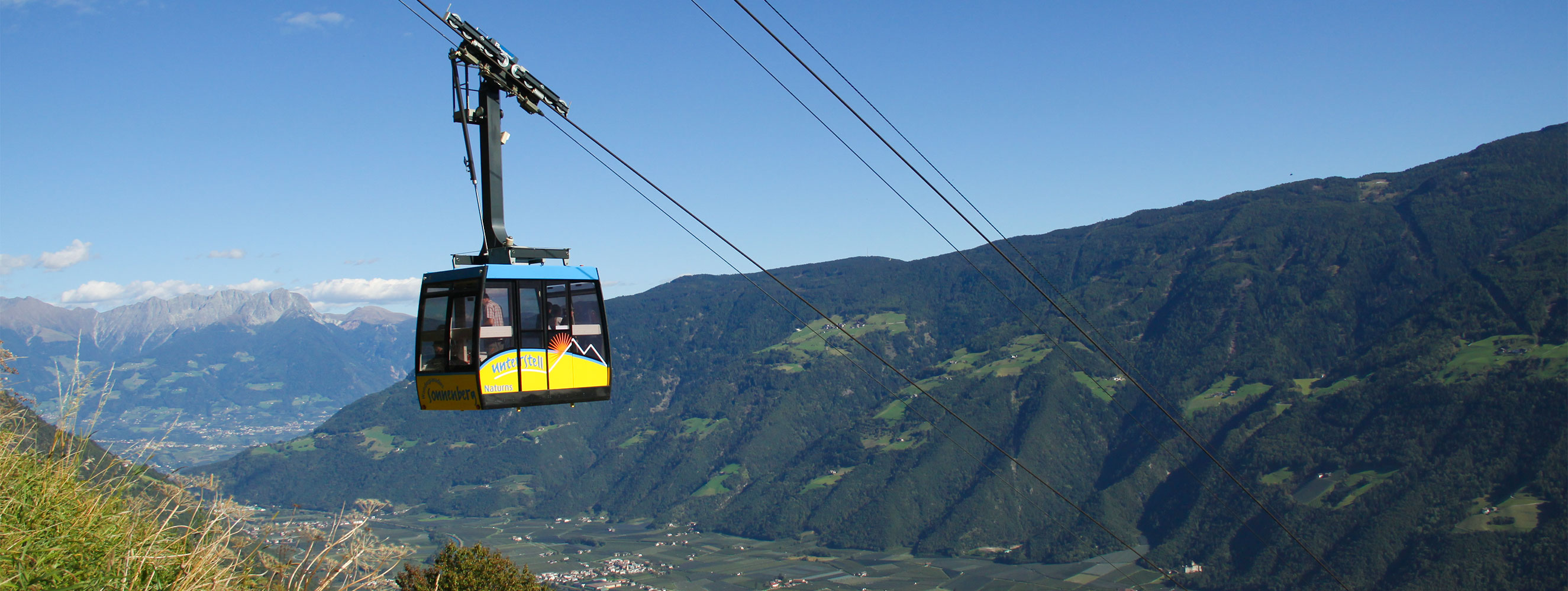 Seilbahn Unterstell am Meraner Höhenweg